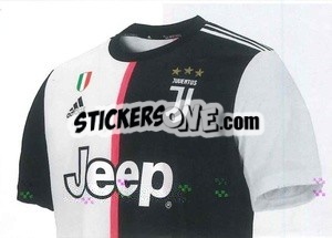 Sticker Prima Maglia - Juventus 2019-2020 - Euro Publishing