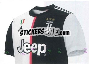 Sticker Prima Maglia - Juventus 2019-2020 n. 197 - Euro Publishing