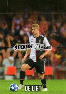 Sticker De Ligt - Juventus 2019-2020 n. J8 - Euro Publishing