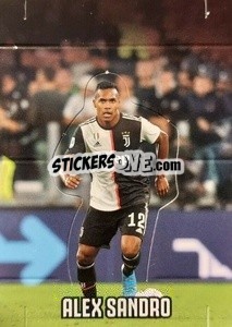 Sticker Alex Sandro - Juventus 2019-2020 - Euro Publishing