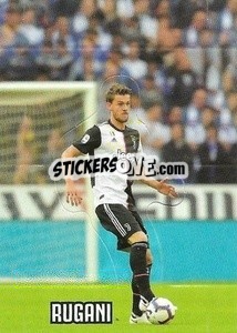 Sticker Rugani - Juventus 2019-2020 - Euro Publishing