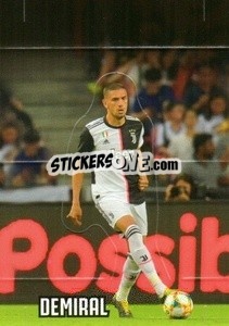 Sticker Demiral - Juventus 2019-2020 n. J14 - Euro Publishing