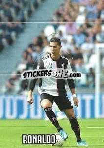 Sticker Cristiano Ronaldo - Juventus 2019-2020 n. J22 - Euro Publishing