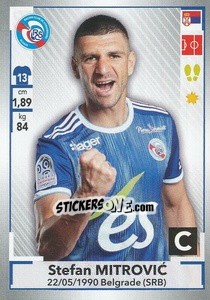 Sticker Stefan Mitrovic - FOOT 2019-2020 n. 471 - Panini