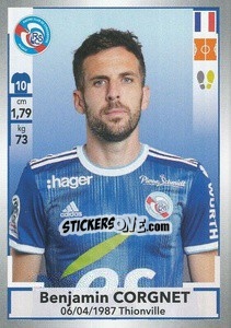 Sticker Benjamin Corgnet - FOOT 2019-2020 n. 474 - Panini