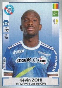 Cromo Kévin Zohi - FOOT 2019-2020 n. 484 - Panini