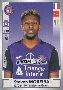 Sticker Steven Moreira - FOOT 2019-2020 n. 492 - Panini