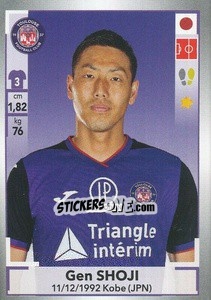 Sticker Gen Shoji - FOOT 2019-2020 n. 494 - Panini