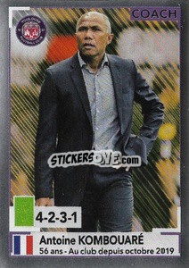 Sticker Antoine Kombouaré - FOOT 2019-2020 - Panini