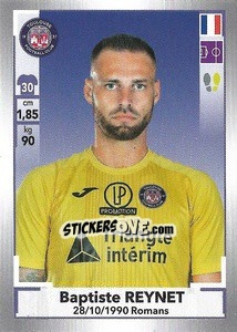 Sticker Baptiste Reynet - FOOT 2019-2020 n. 497 - Panini
