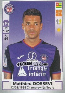 Sticker Matthieu Dossevi - FOOT 2019-2020 n. 500 - Panini