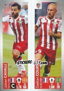Sticker Cavalli / Courtet - FOOT 2019-2020 n. 515 - Panini