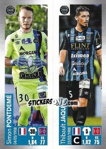 Figurina Pontdemé / Jaques - FOOT 2019-2020 n. 521 - Panini