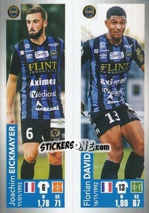 Sticker Eickmayer / David - FOOT 2019-2020 n. 522 - Panini