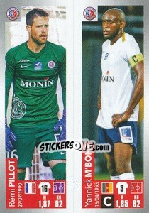 Sticker Pillot / M'Bone - FOOT 2019-2020 n. 524 - Panini