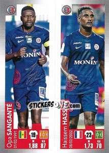 Sticker Sanganté / Hassan - FOOT 2019-2020 n. 525 - Panini