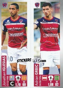 Sticker Iglesias / Grbic - FOOT 2019-2020 n. 527 - Panini
