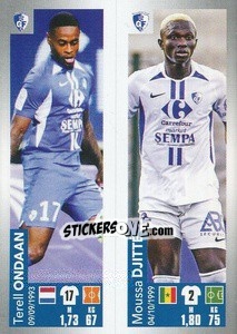 Sticker Ondaan / Djitté - FOOT 2019-2020 - Panini