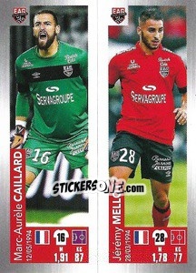 Sticker Caillard / Mellot - FOOT 2019-2020 n. 531 - Panini