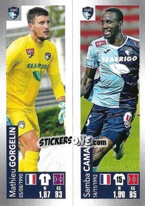 Sticker Gorgelin / Camara - FOOT 2019-2020 - Panini