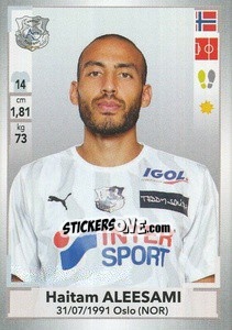 Figurina Haitam Aleesami - FOOT 2019-2020 n. 14 - Panini
