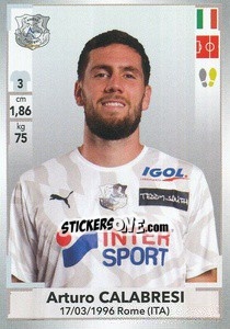 Sticker Arturo Calabresi - FOOT 2019-2020 n. 15 - Panini