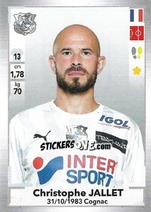 Sticker Christophe Jallet - FOOT 2019-2020 - Panini