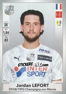 Sticker Jordan Lefort - FOOT 2019-2020 n. 19 - Panini