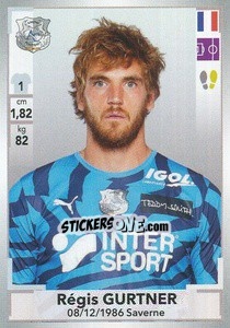 Sticker Régis Gurtner - FOOT 2019-2020 - Panini