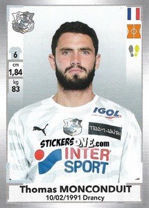 Sticker Thomas Monconduit - FOOT 2019-2020 n. 27 - Panini
