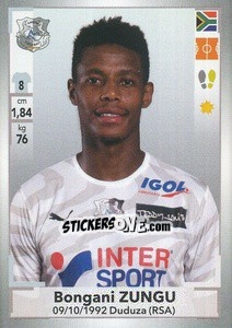 Sticker Bongani Zungu - FOOT 2019-2020 n. 28 - Panini