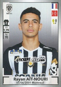 Sticker Rayan Aït-Nouri - FOOT 2019-2020 n. 39 - Panini