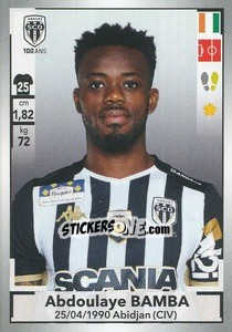 Sticker Abdoulaye Bamba - FOOT 2019-2020 n. 40 - Panini