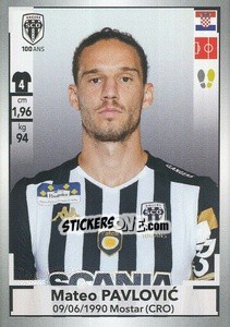 Sticker Mateo Pavlovic - FOOT 2019-2020 n. 43 - Panini