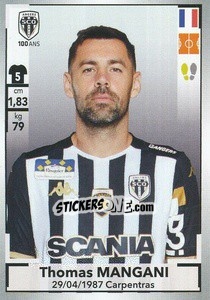 Sticker Thomas Mangani - FOOT 2019-2020 n. 50 - Panini