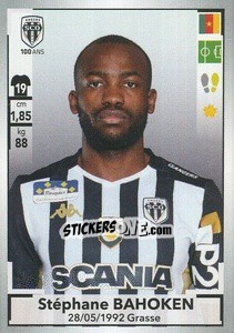 Sticker Stéphane Bahoken - FOOT 2019-2020 - Panini