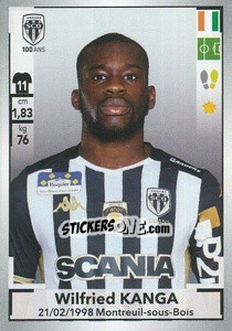 Sticker Wilfried Kanga - FOOT 2019-2020 n. 57 - Panini