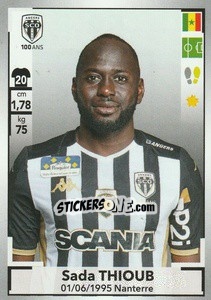 Cromo Sada Thioub - FOOT 2019-2020 - Panini