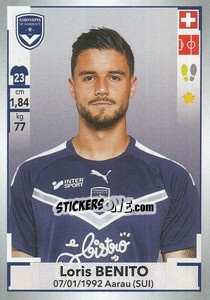 Sticker Loris Benito - FOOT 2019-2020 n. 65 - Panini
