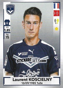 Figurina Laurent Koscielny - FOOT 2019-2020 - Panini