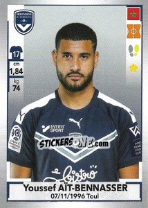 Sticker Youssef Aït-Bennasser - FOOT 2019-2020 n. 74 - Panini
