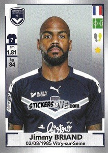 Sticker Jimmy Briand - FOOT 2019-2020 n. 79 - Panini