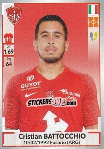 Figurina Cristian Battocchio - FOOT 2019-2020 - Panini