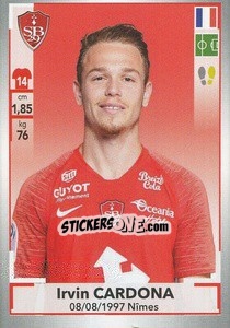 Sticker Irvin Cardona - FOOT 2019-2020 n. 106 - Panini