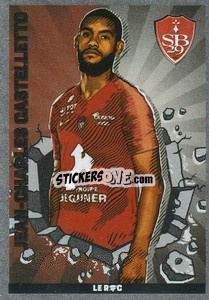 Sticker Jean-Charles Castelletto (Le Roc) - FOOT 2019-2020 n. 112 - Panini