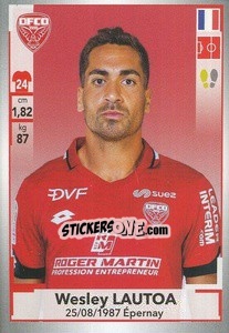 Sticker Wesley Lautoa - FOOT 2019-2020 n. 119 - Panini