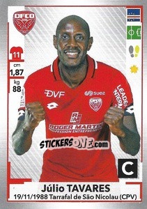 Sticker Júlio Tavares - FOOT 2019-2020 n. 121 - Panini
