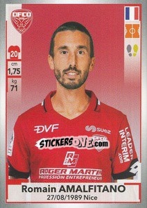 Sticker Romain Amalfitano - FOOT 2019-2020 n. 124 - Panini