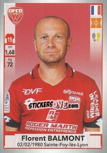 Sticker Florent Balmont - FOOT 2019-2020 n. 126 - Panini