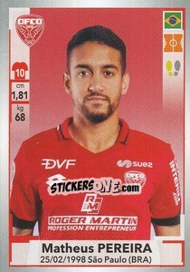 Sticker Matheus Pereira - FOOT 2019-2020 - Panini